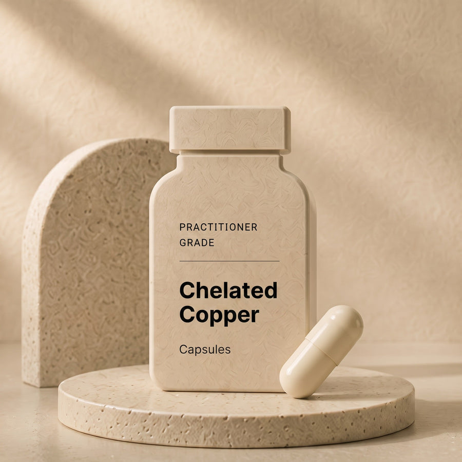 Chelated copper
