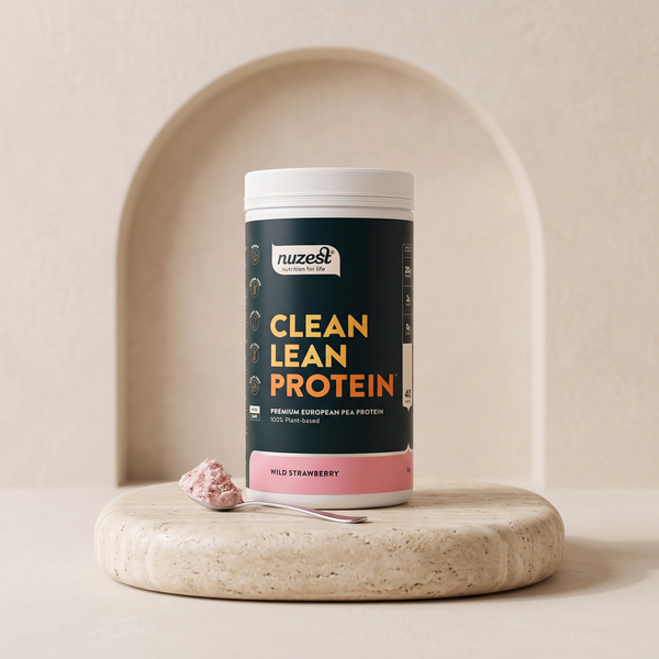 Pea protein (strawberry)