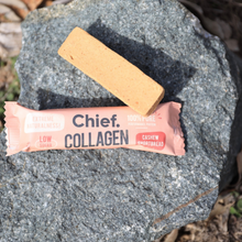 Load image into Gallery viewer, Chief Collagen Cashew Shortbread Bars (12 pack)
