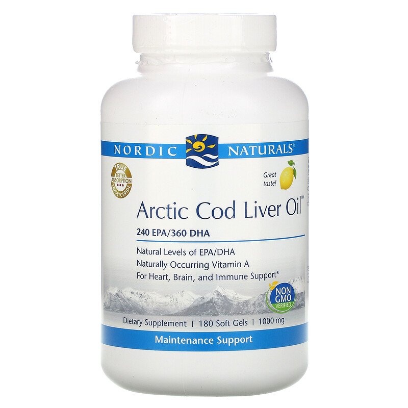 Nordic Naturals Arctic Cod Liver Oil™ Lemon