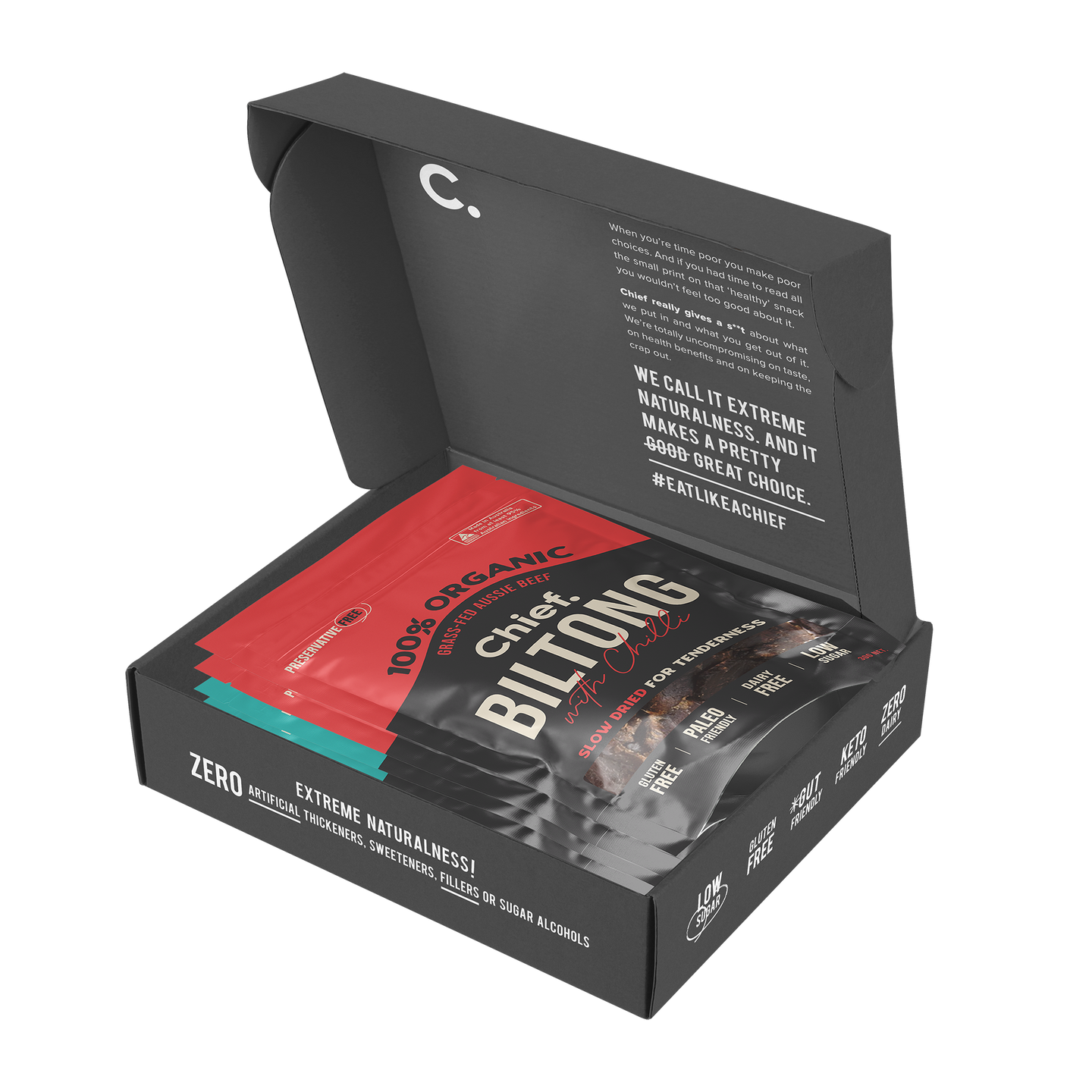 Chief Biltong Sampler (3 x 30g bags)