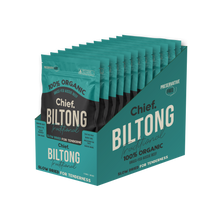 Load image into Gallery viewer, Chief Traditional Beef Biltong (12 pack)

