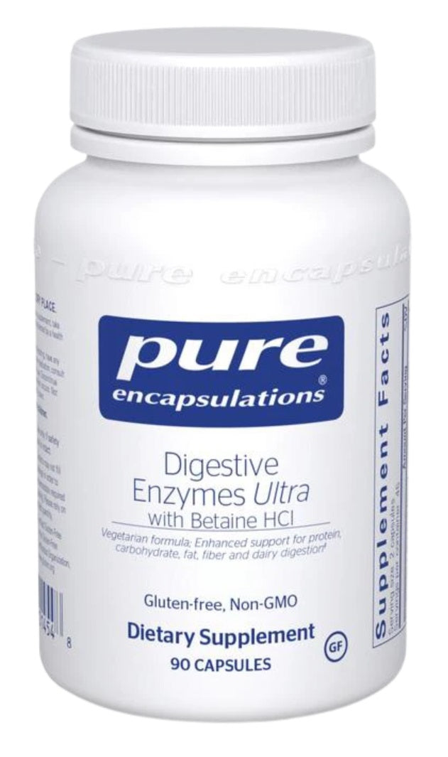 Pure Encapsulations Digestive Enzymes Ultra with Betaine HCl