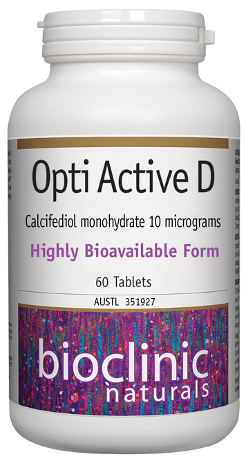 Bioclinic Naturals Opti Active D 60 Tablets