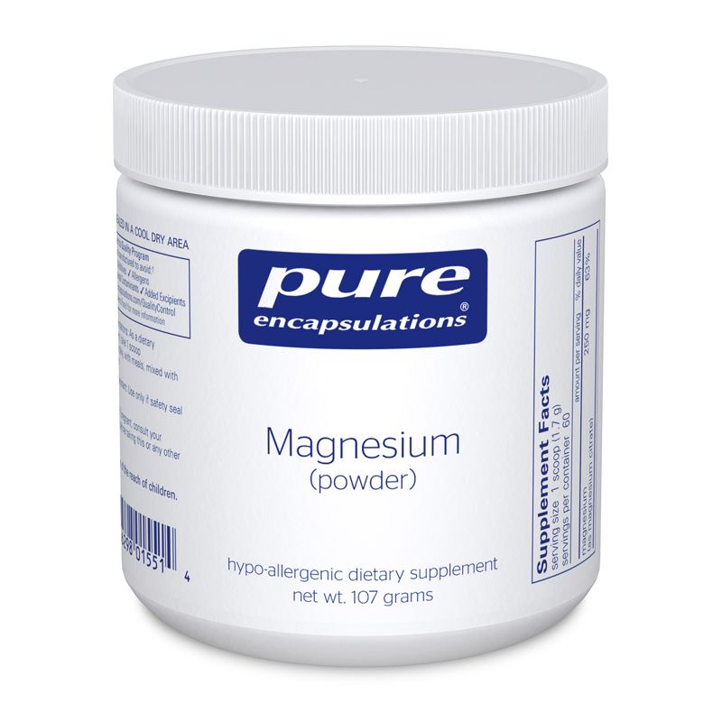 Pure Encapsulations Magnesium Citrate Powder