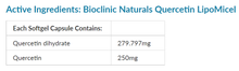Load image into Gallery viewer, Bioclinic Naturals Quercetin LipoMicel™
