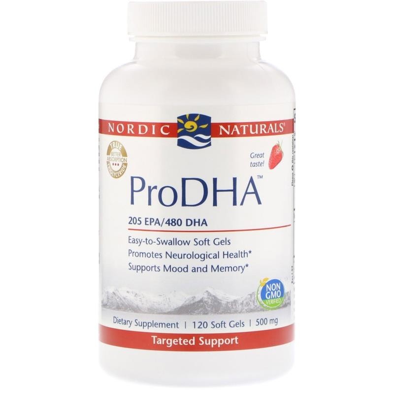Nordic Naturals ProDHA™ 500 Strawberry